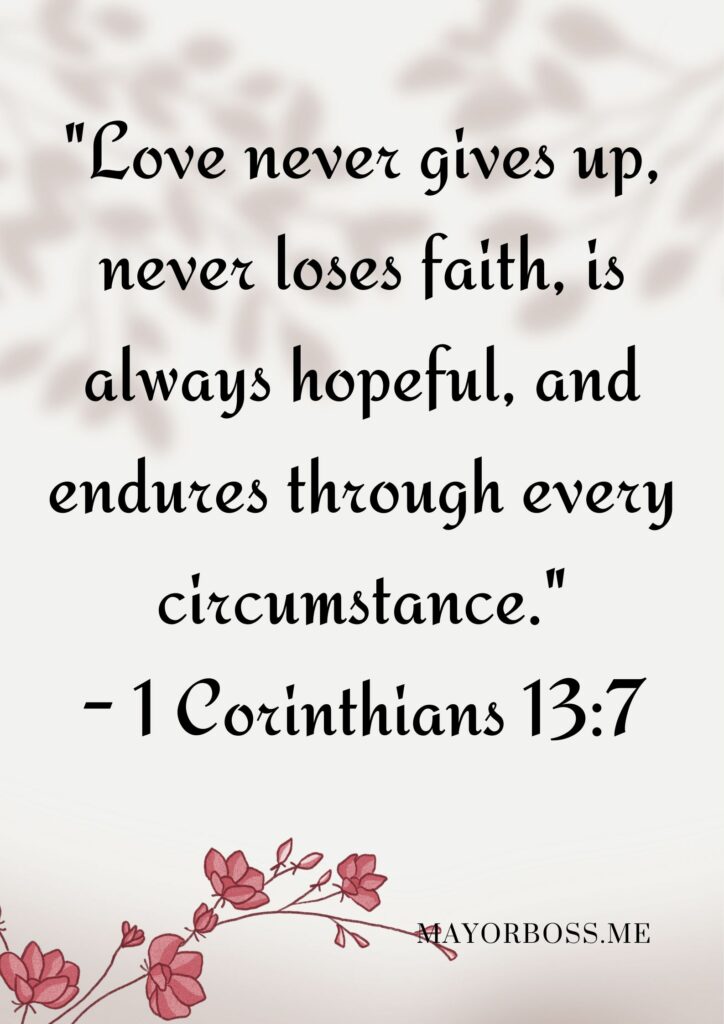 Bible Verses about Love