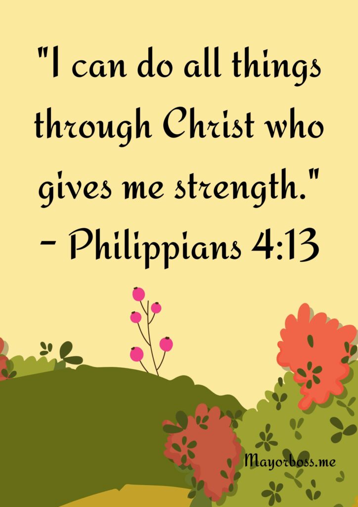 Bible Verses About Strength In Hard Times